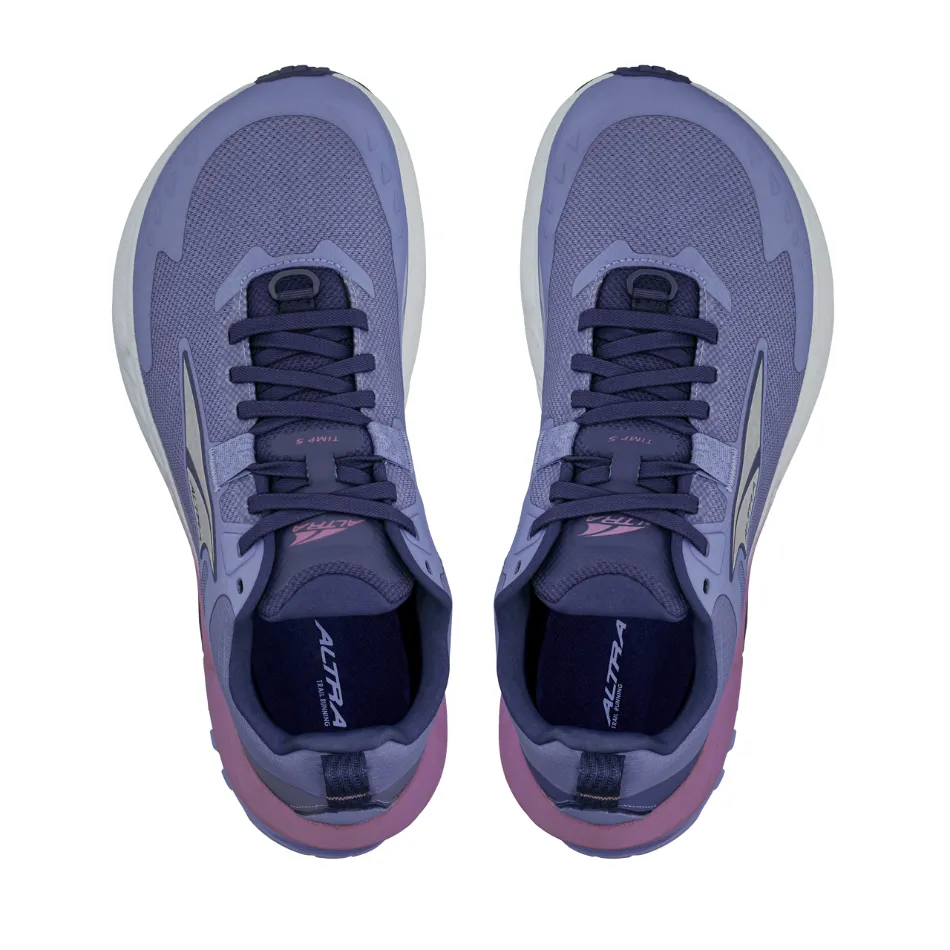 senior running double - strap shoes Altra Women's Timp 5 GTX Trail Running Shoes in Purple AW25