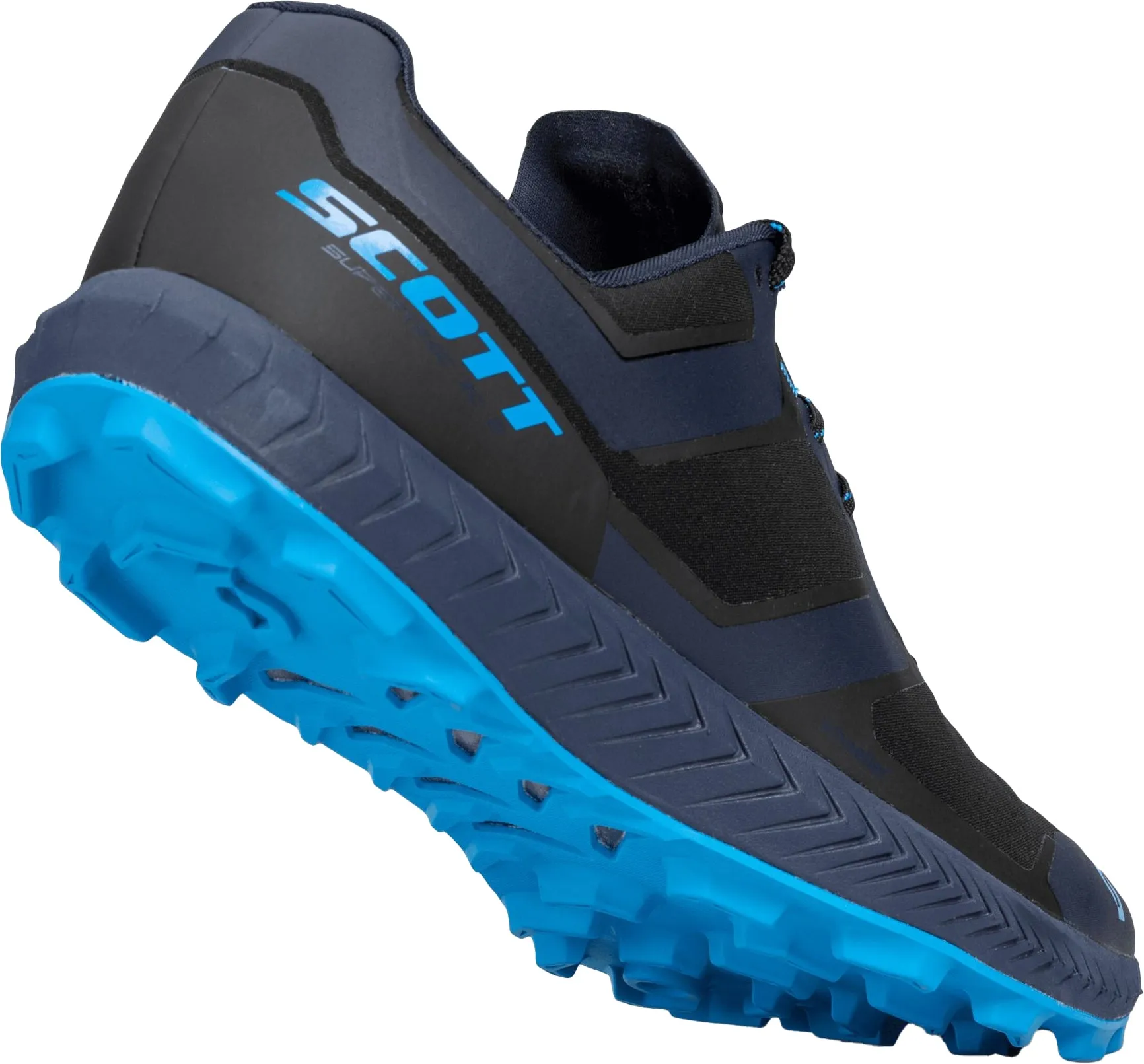 Scott Supertrac RC 2 Mens Trail Running Shoes - Black Speed Focus Padded interior
