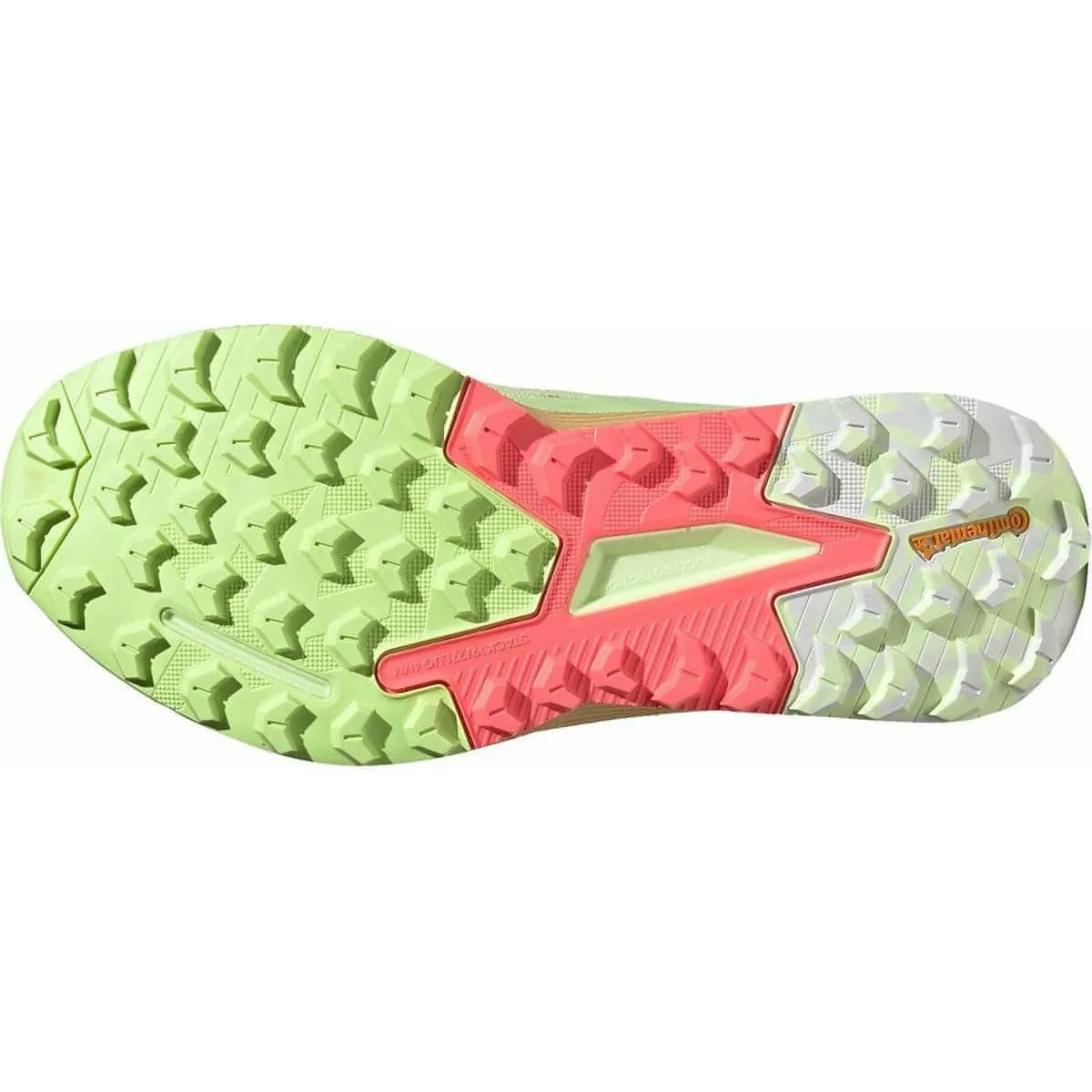 Odor Resistant Toe Freedom adidas Terrex Agravic Flow 2 Womens Trail Running Shoes - Yellow