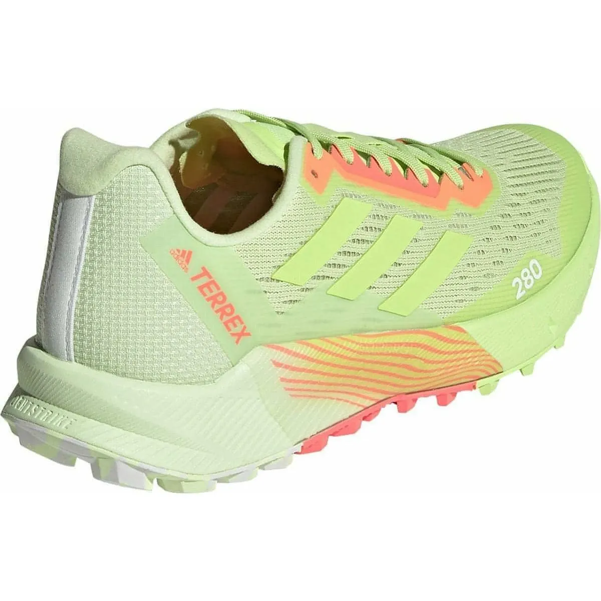 Running Cycle Pro Level adidas Terrex Agravic Flow 2 Womens Trail Running Shoes - Yellow