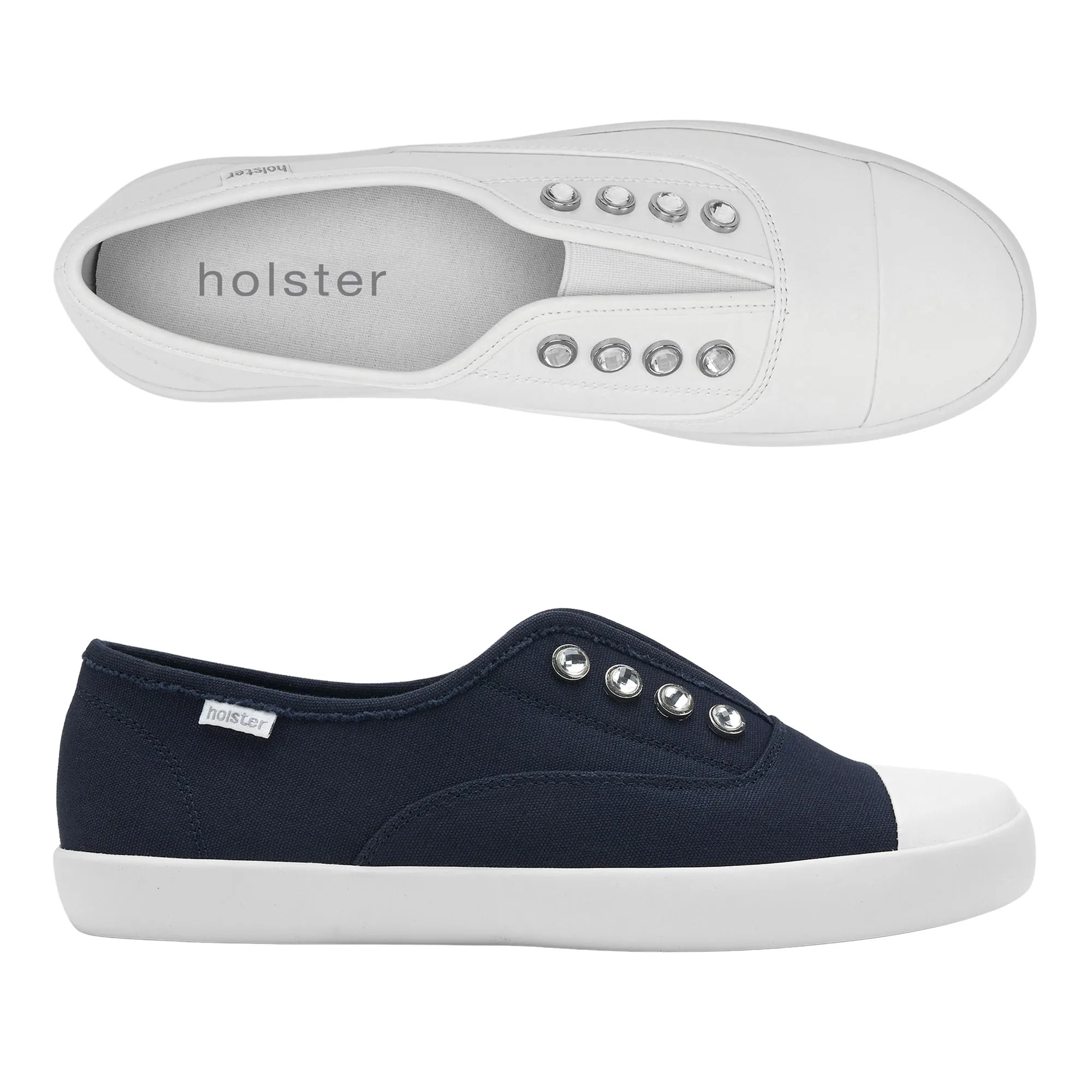 Minimal Comfort Evening Pace Ruby Bundle - White / Navy
