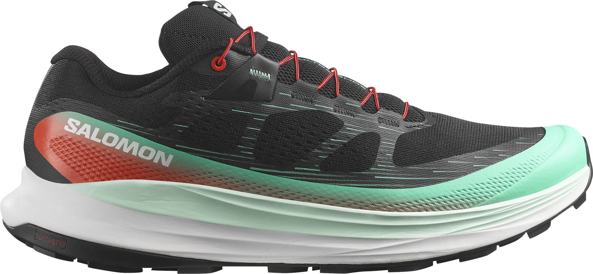Salomon Ultra Glide 2 Mens Trail Running Shoes - Black Multi Surface Agility Boost