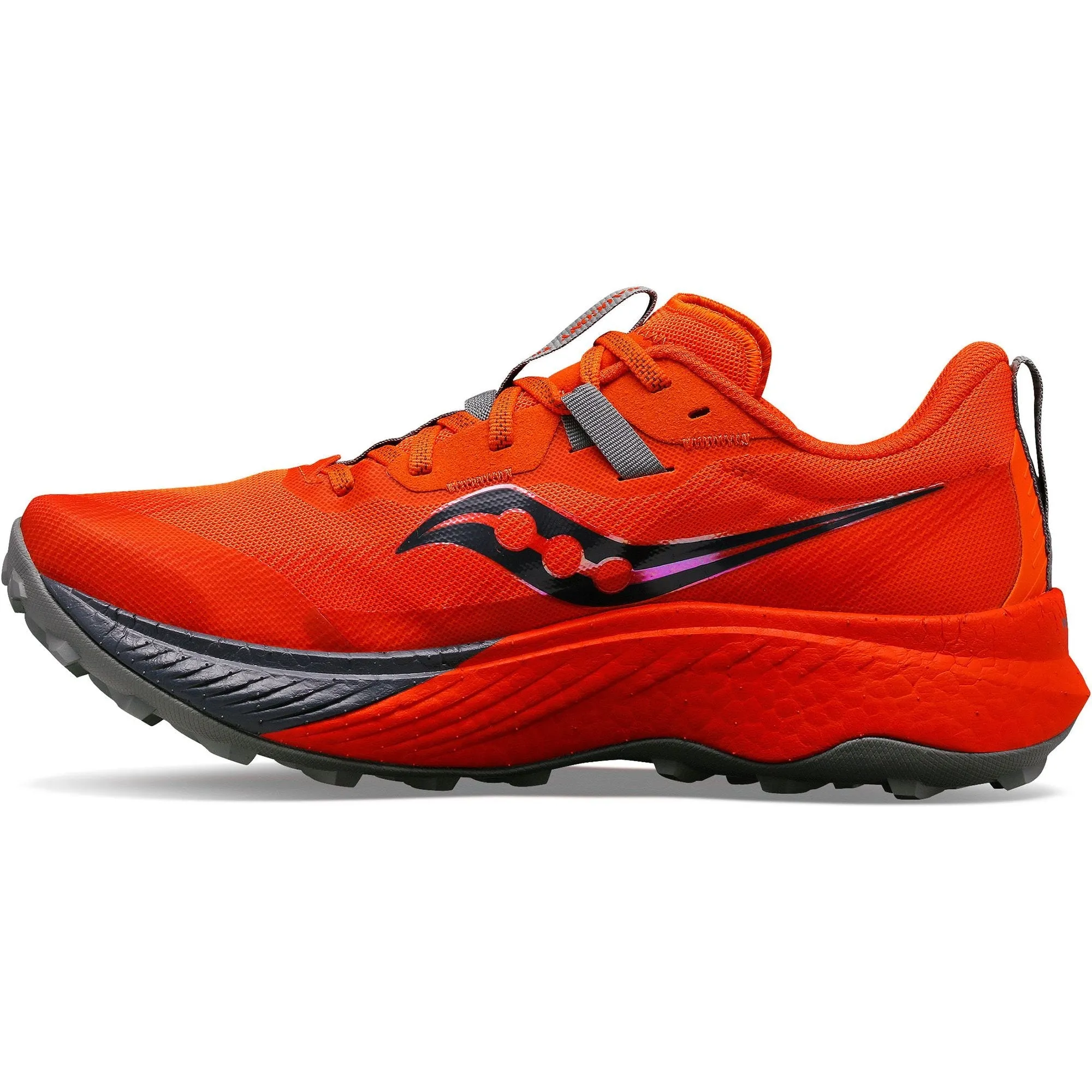 Saucony Endorphin Edge Mens Trail Running Shoes - Red Natural Support