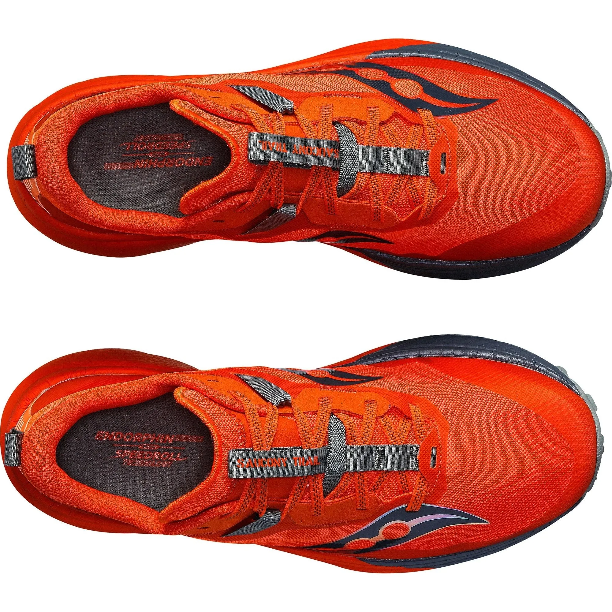 Crafted for daily sessions and active lifestyles Saucony Endorphin Edge Mens Trail Running Shoes - Red