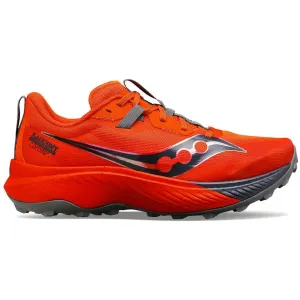 Comfort Motion Stretch fit Saucony Endorphin Edge Mens Trail Running Shoes - Red