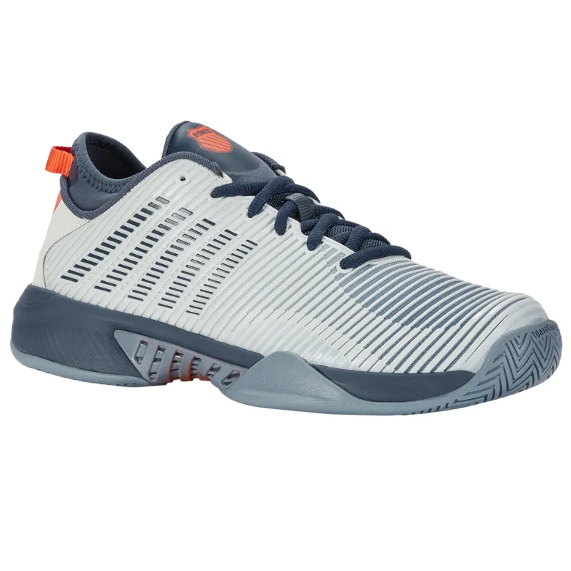 K Swiss Hypercourt Supreme AC Blue Blush / Orion Blue / Ibis Mens Tennis Shoes Breathable Linings