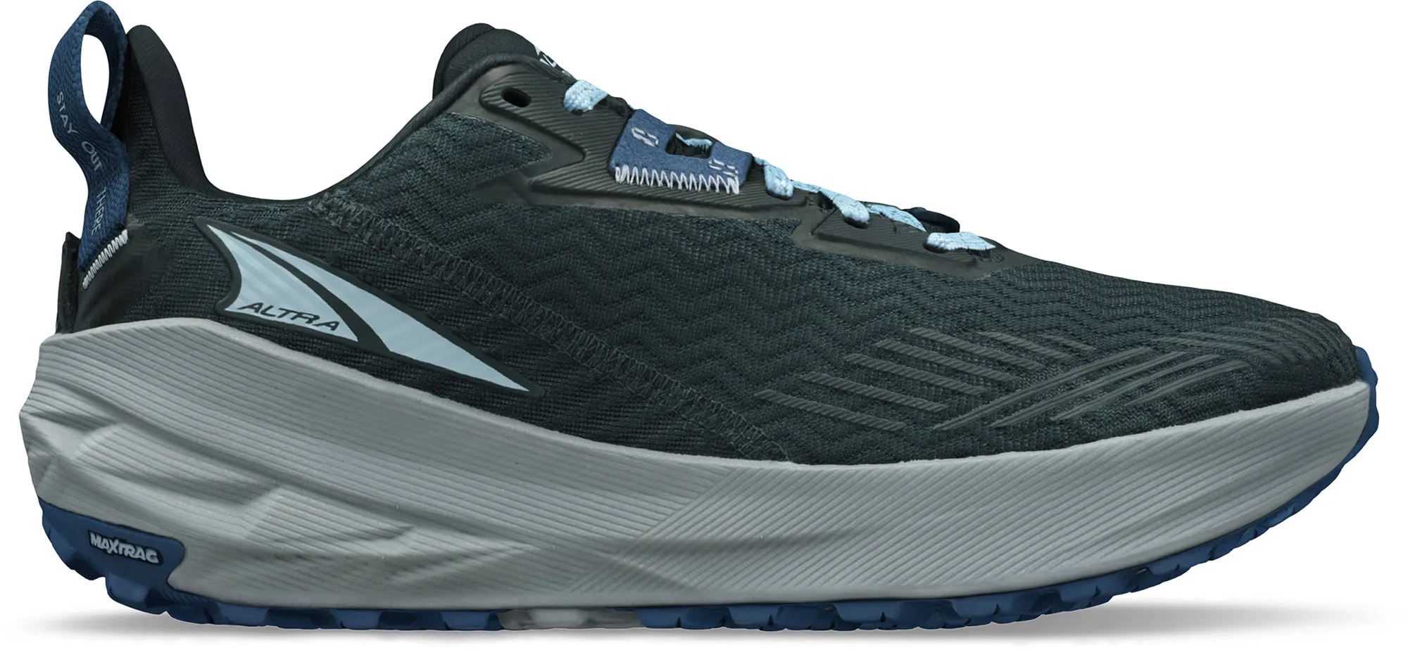 Altra Experience Wild Womens Trail Running Shoes - Black Posture Fix Training Mode