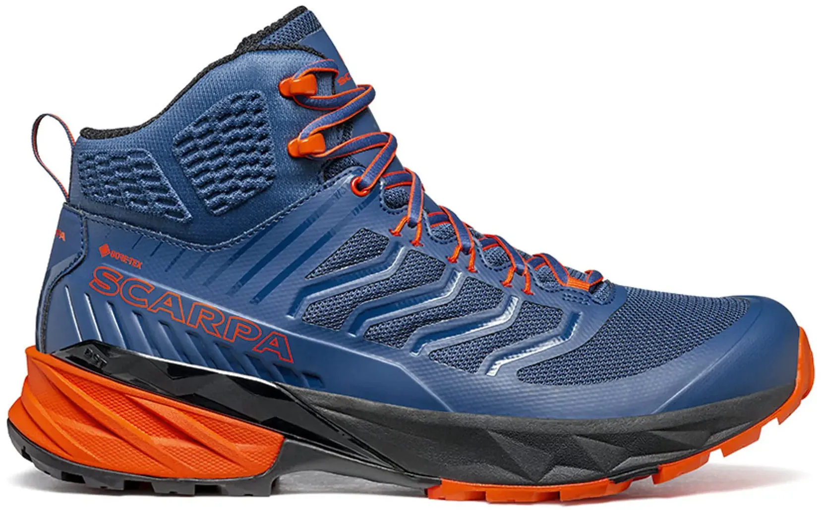 Multi-Use Hiking Boots Scarpa Rush Mid GORE-TEX Walking Boots - Blue