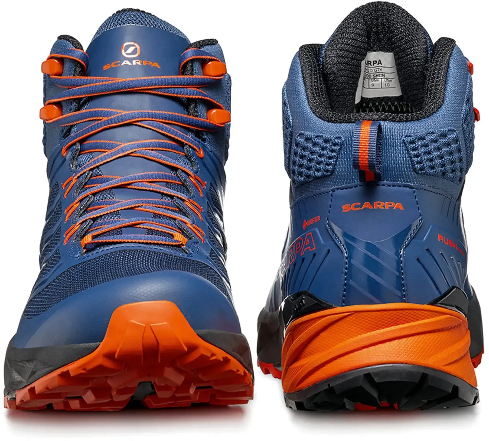 Stable Hike Fit Scarpa Rush Mid GORE-TEX Walking Boots - Blue