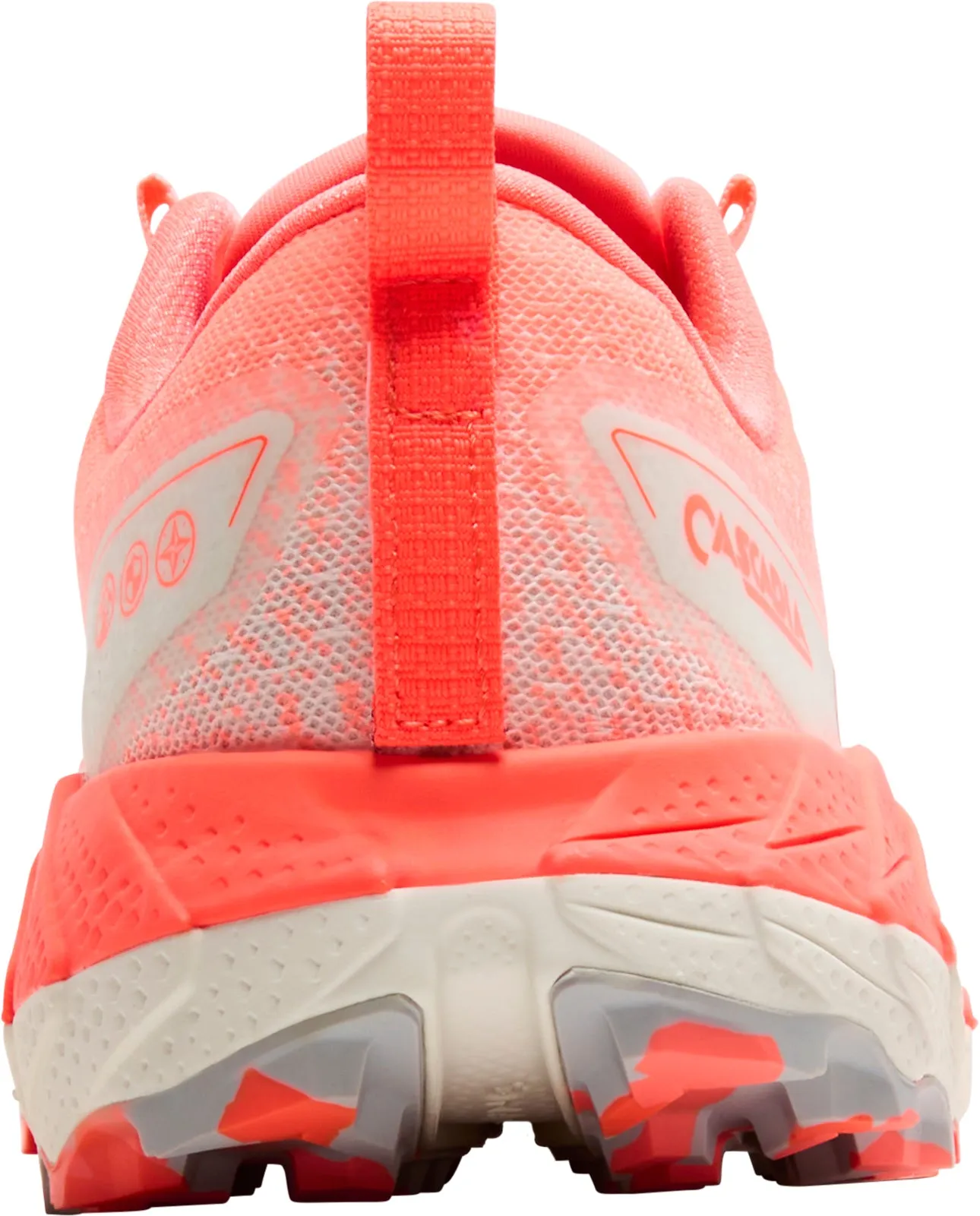 Brooks Cascadia 18 Womens Trail Running Shoes - Orange Cushioned step reduces vibration from repetitive contact Heel design minimizes rolling and overcorrection
