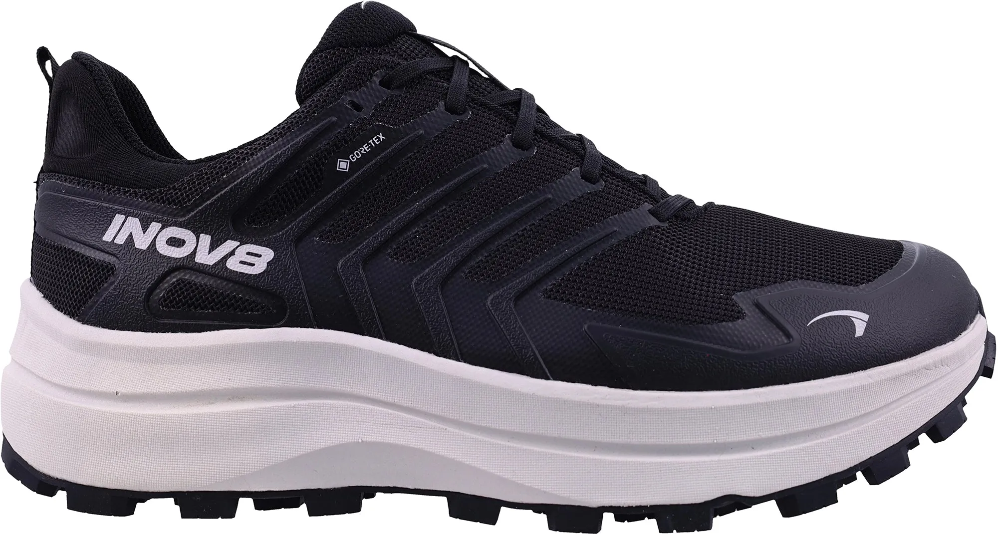 Inov8 Roclite Max GORE-TEX WIDE FIT Mens Walking Shoes - Black Secure Comfort