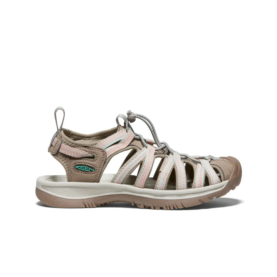Women's Whisper  |  Taupe/Coral Tough Grip Fat Burn
