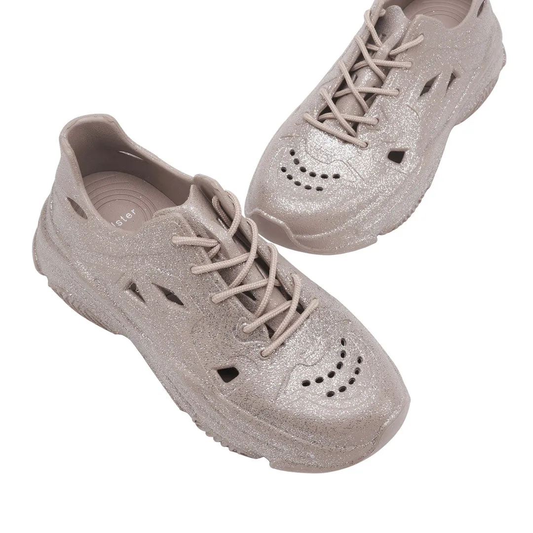 Push Hike Durable Material Fierce - Beige Glitter