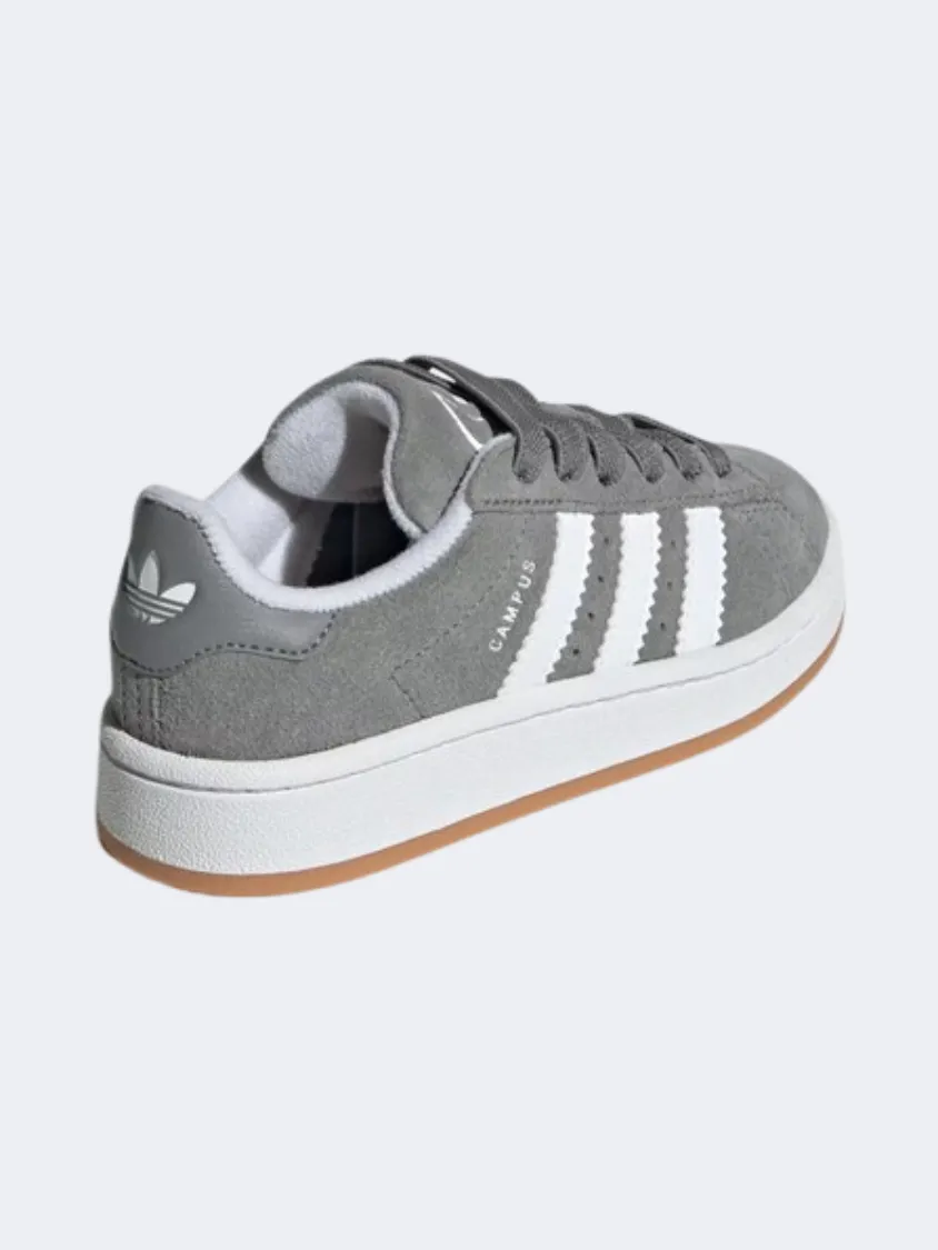 Stride Easy Gloss Mood Adidas Campus 00S Ps Original Shoes Grey/White/Gum
