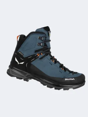 Salewa Mountain Trainer 2 Men Hiking Boots Java Blue/Black Quick Drying Soft Padding