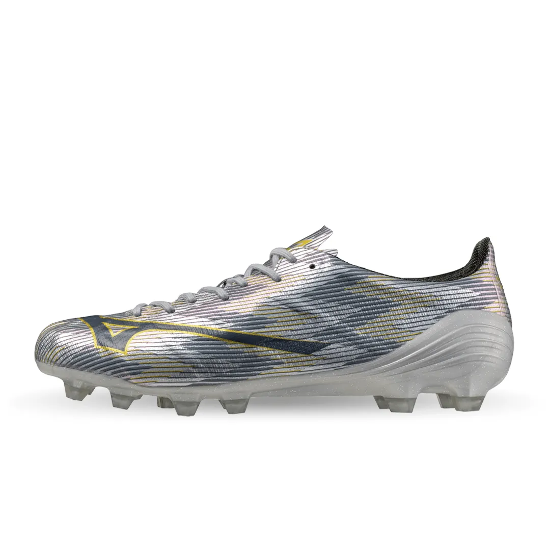 anti static adult sports shoes Alpha II Japan FG - Platinum Silver Pack (P1GA256004)