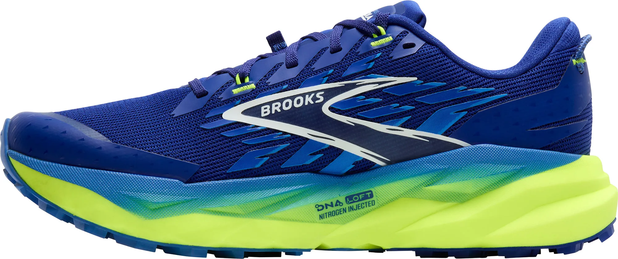 Brooks Cascadia 19 Mens Trail Running Shoes - Blue All Rounder
