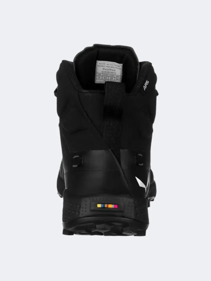 Hard Surface Salewa Pedroc Pro Powertex Mid Men Hiking Boots Black