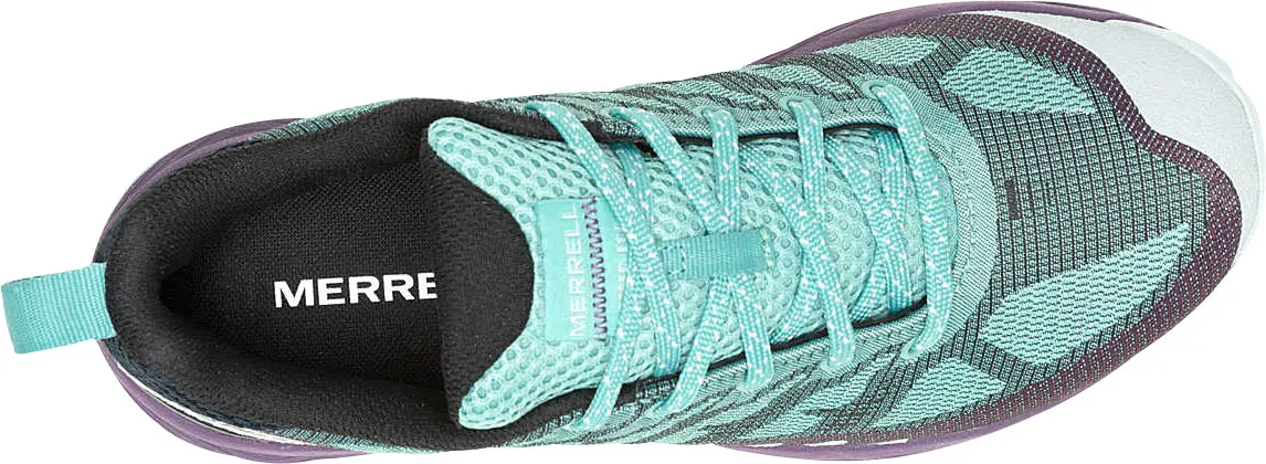 Outdoor Endurance Grip Control Merrell Speed Eco Waterproof Womens Walking Shoes - Green