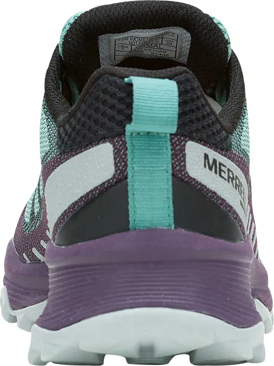 Comfort Cushion Merrell Speed Eco Waterproof Womens Walking Shoes - Green