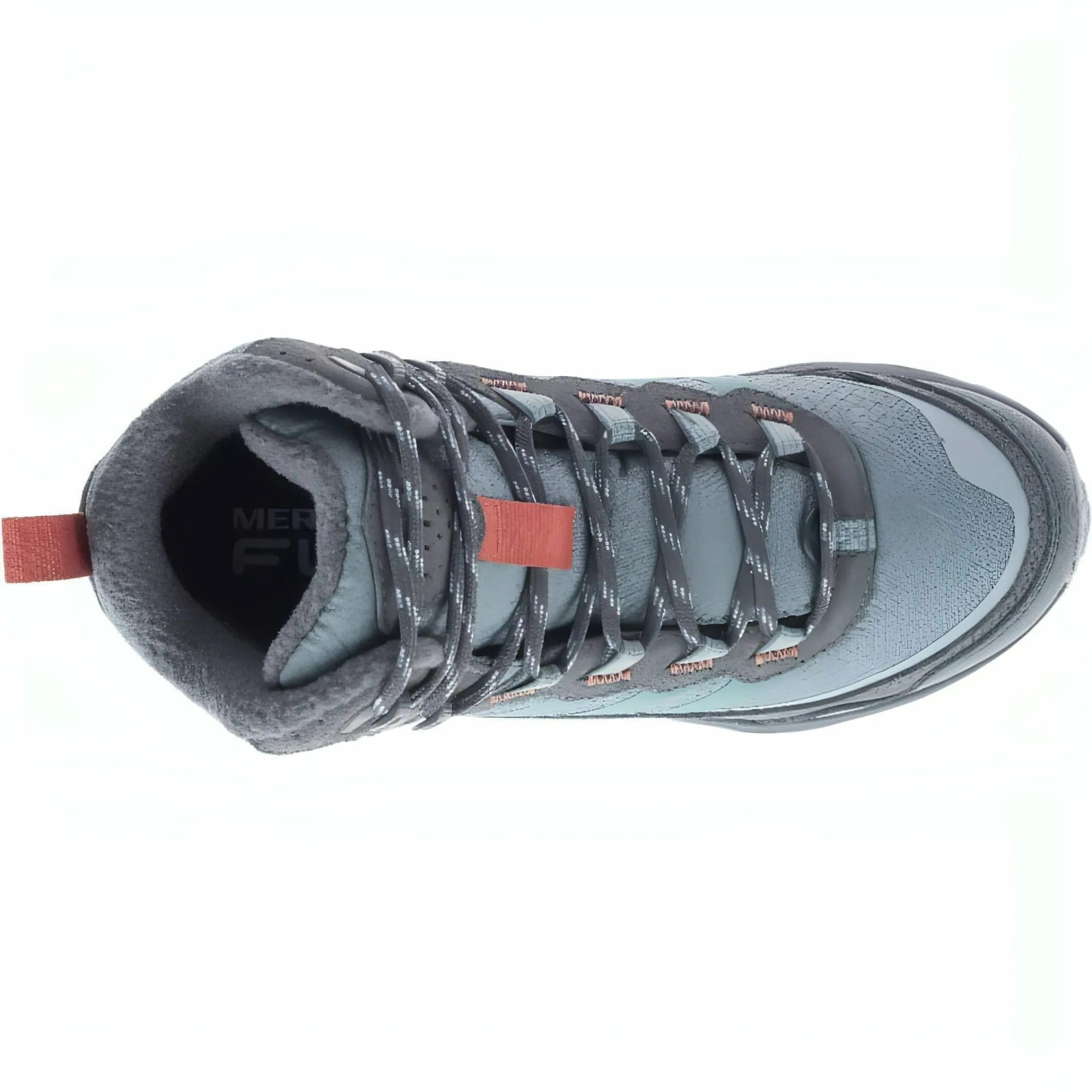 Toe Protection Merrell Moab Speed Thermo Mid Waterproof Womens Walking Boots - Grey