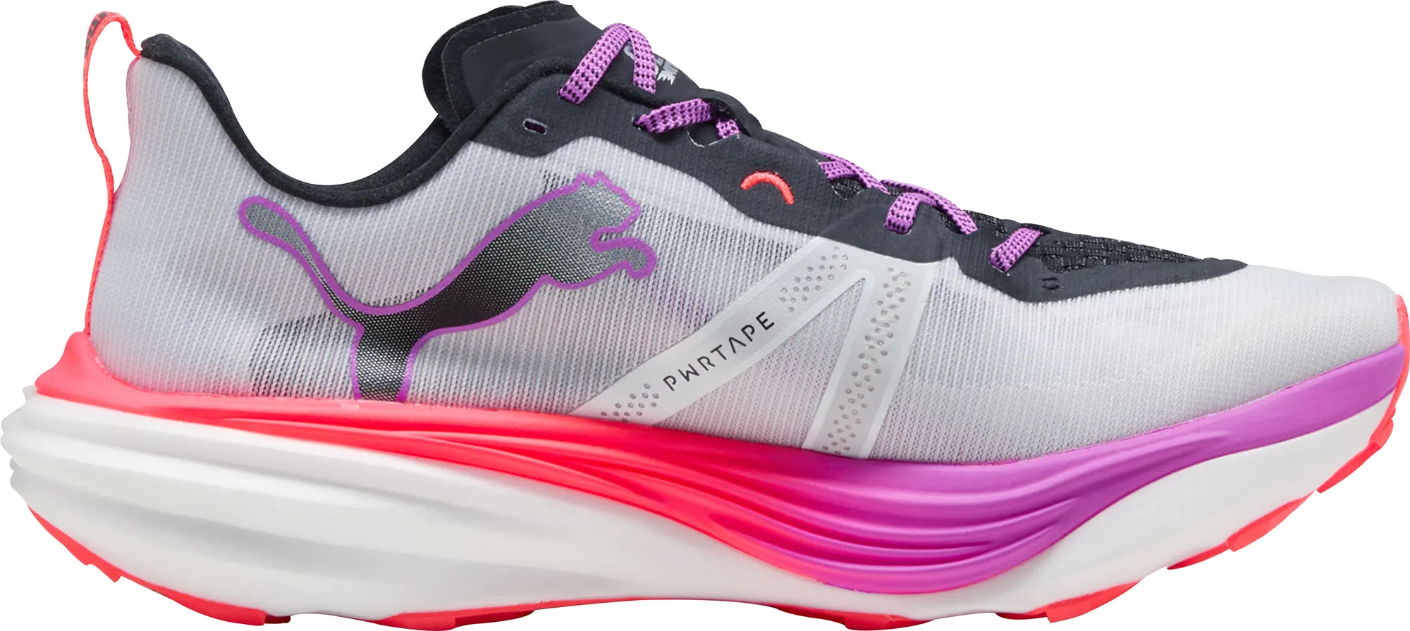 Puma Deviate Nitro Elite Mens Trail Running Shoes - White Strength training Cardio Routine