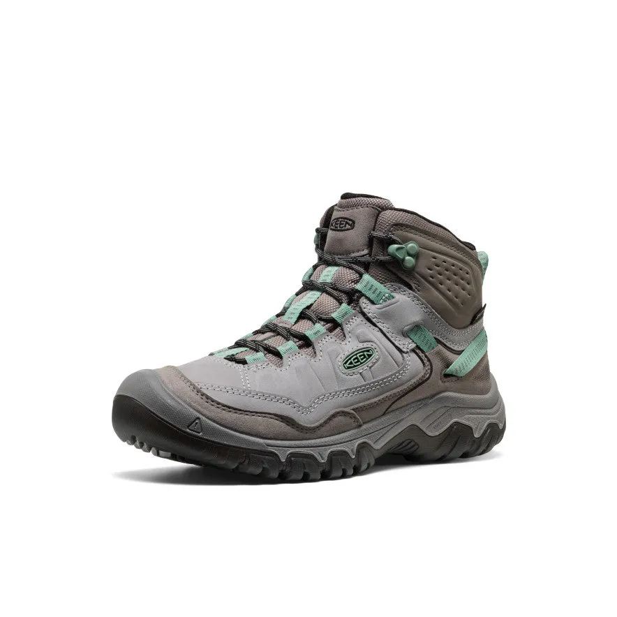 Air Flow Women's Targhee IV Waterproof Hiking Boot  |  Alloy/Granite Green
