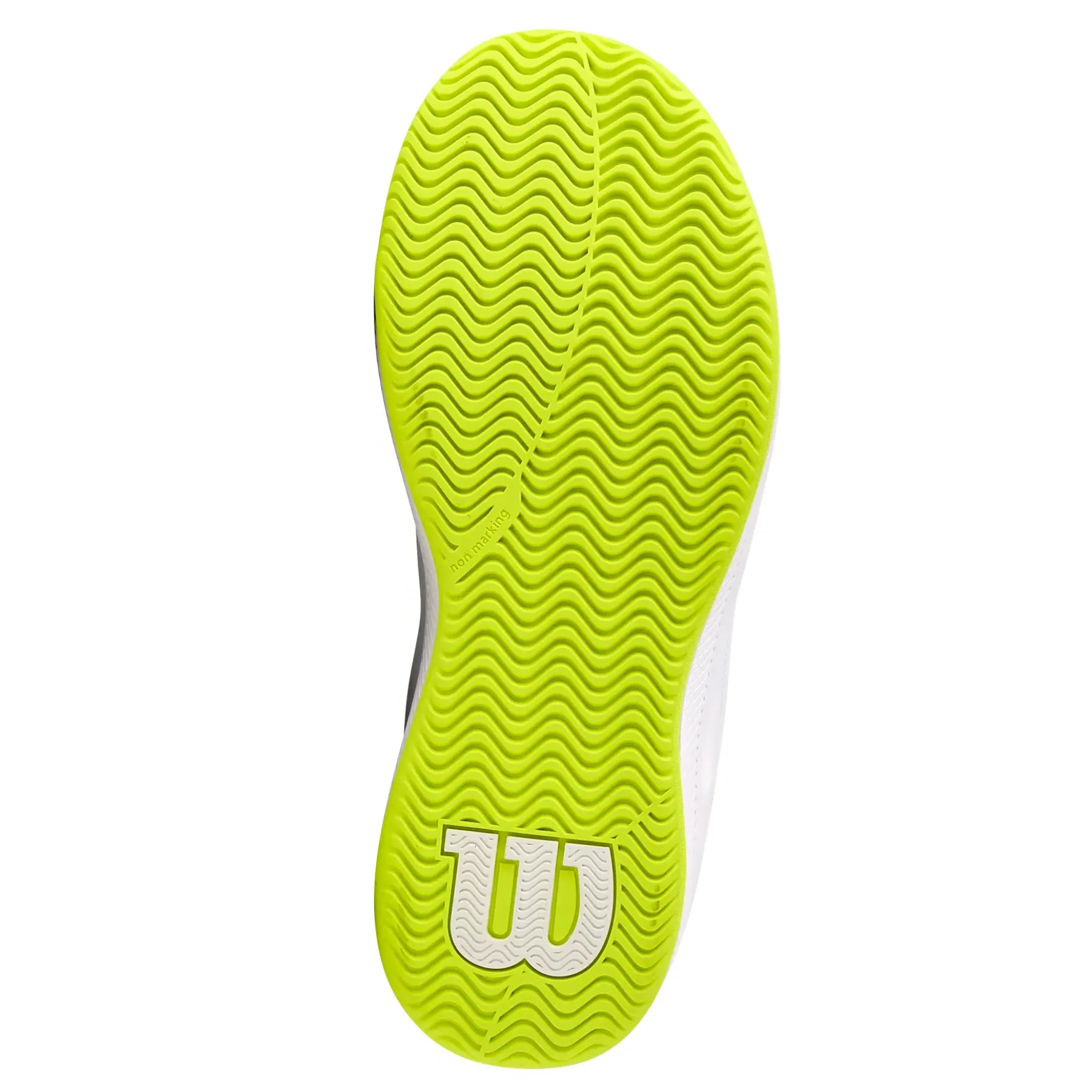 Wilson Intrigue Lite Oz Women Tennis Shoes - White / Safety Green Slip On Design