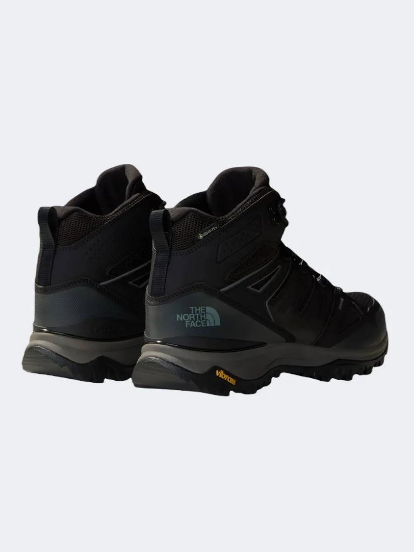 The North Face Hedgehog Goretex Men Hiking Boots Black/Asphalt Grey Walking backpacking