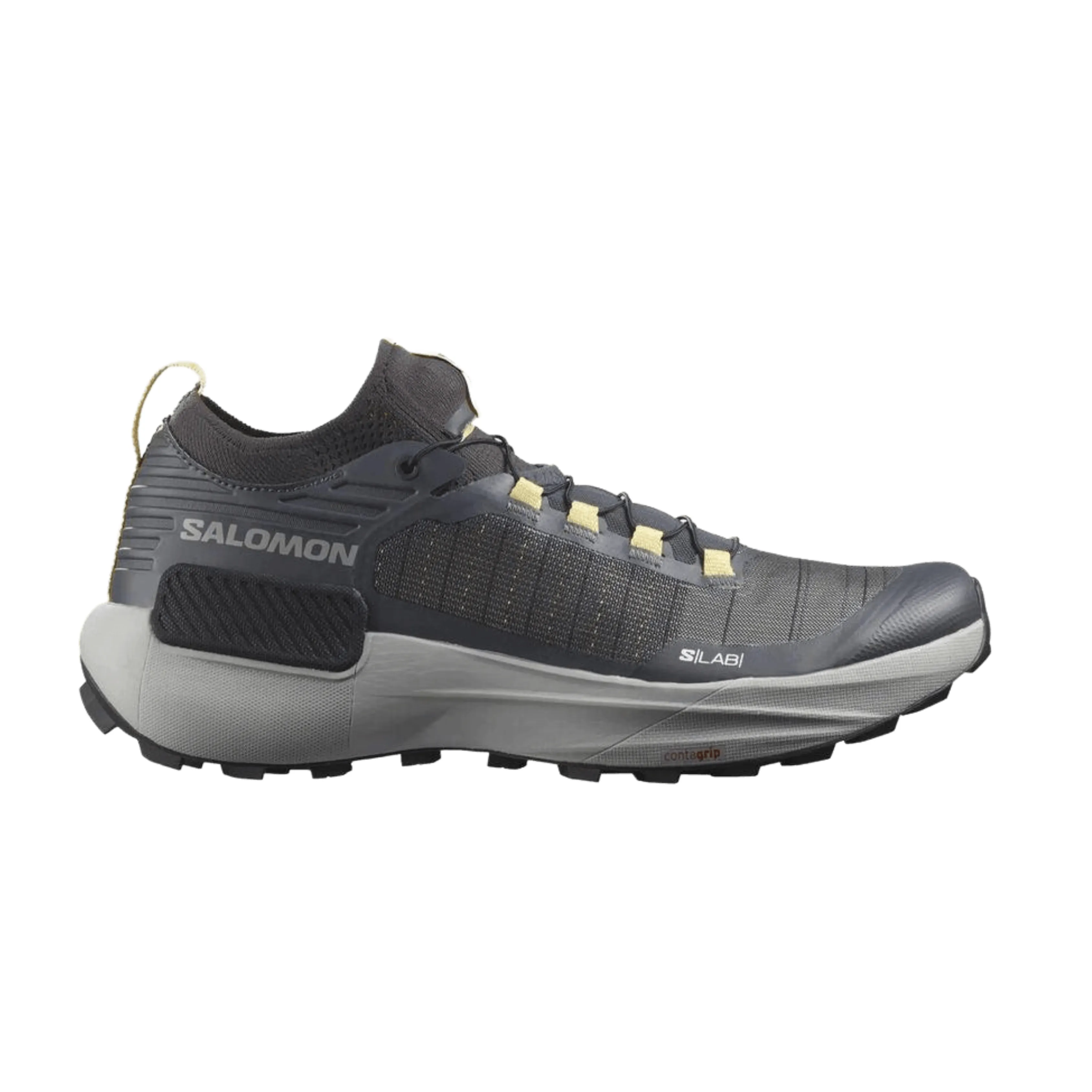 Salomon Unisex's S/Lab Genesis Trail Running Shoes (Quiet Shade/ Ebony Sun) puncture resistant