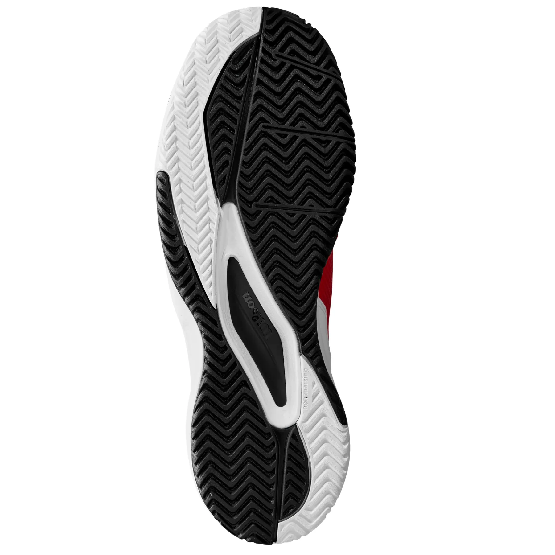 Impact Control Wilson Rush Pro Ace Mens Tennis Shoes - Red/White/Black