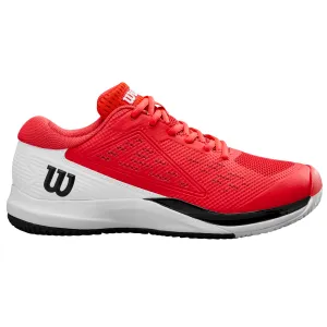 Long Wear Wilson Rush Pro Ace Mens Tennis Shoes - Red/White/Black