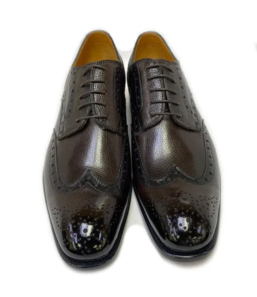 Style: 6531-1233L-Dark/Brown Satin Glow
