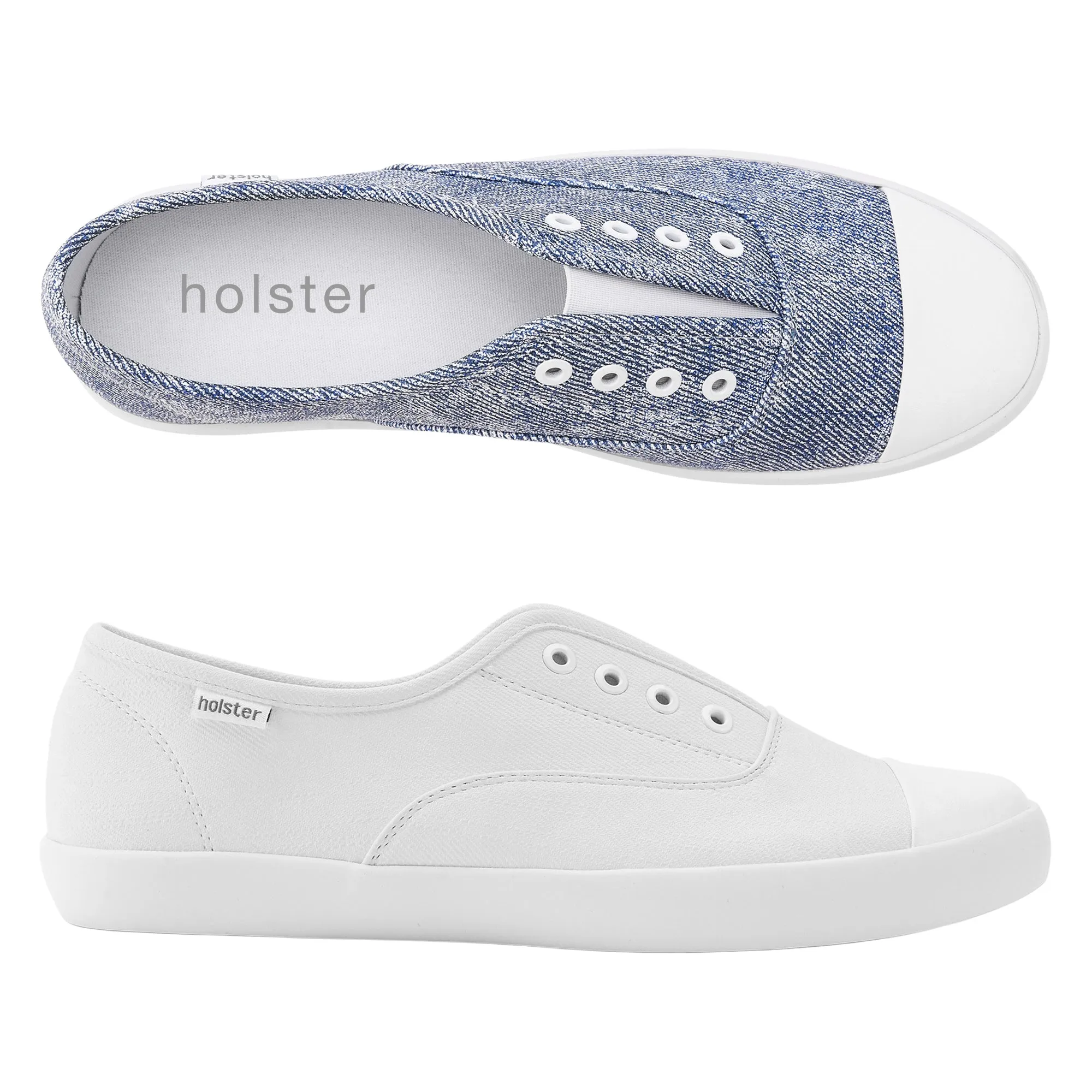Laila Bundle - Denim / White Hop Hike