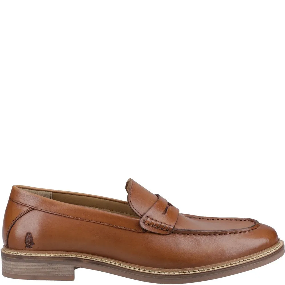 Tan Benedict Loafers Leather Lining Wide Step