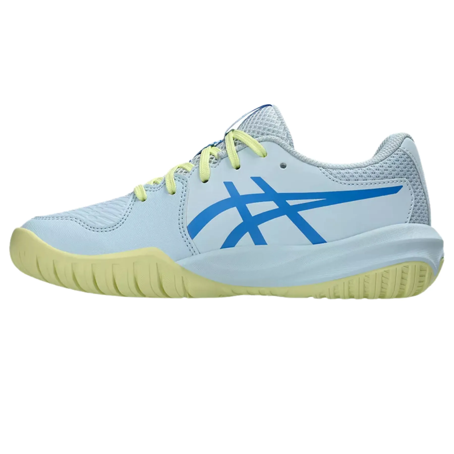 Asics Gel Resolution X GS Tennis Shoes - Light Blue / Blue Coast Responsive Performance Mesh