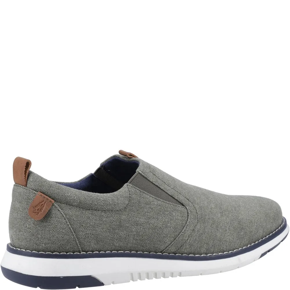Shady Path Business Trip Khaki Benny Slip On Shoes