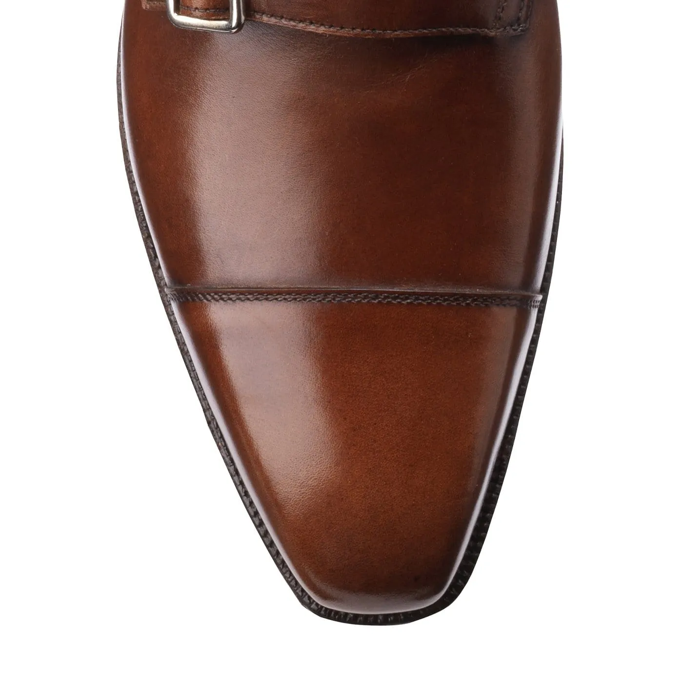 Cool Pace Timeless Quality Lowndes Dark Brown Burnished Calf