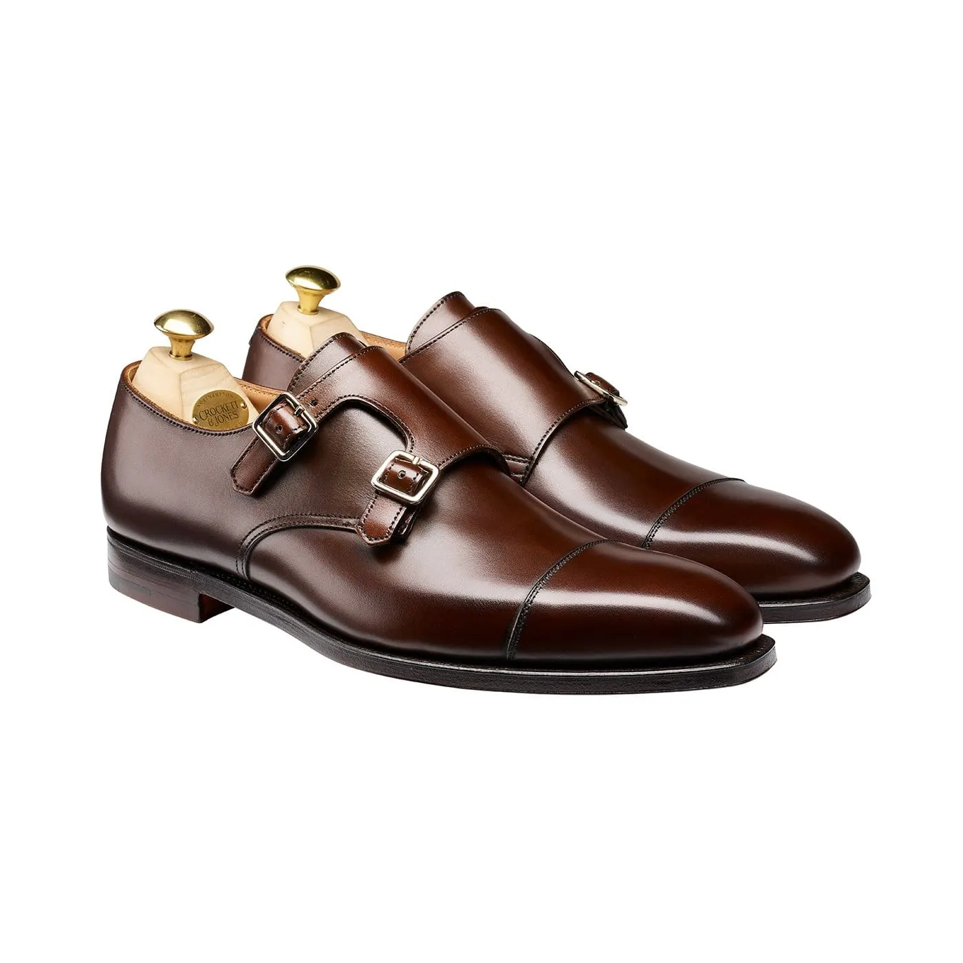 Elegant Appearance Retro feel Lowndes Dark Brown Burnished Calf