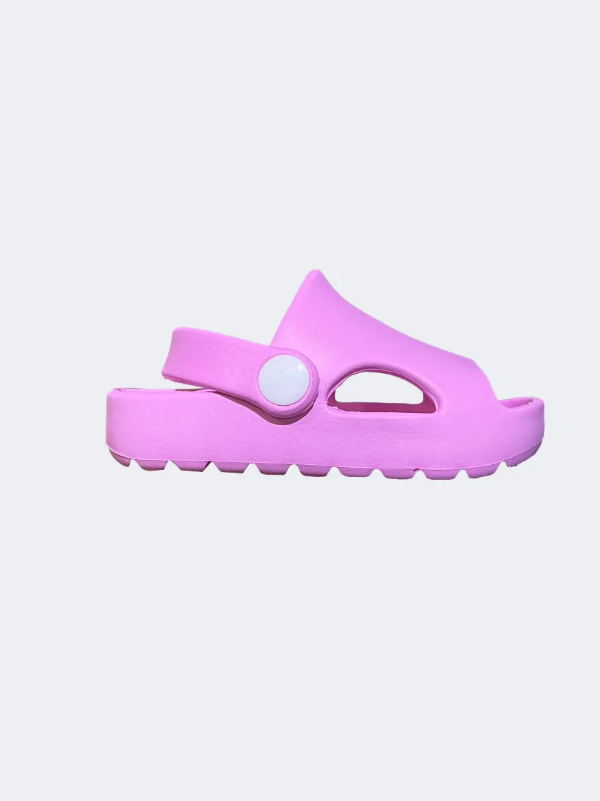 Oil And Gaz Comfortable Infant Beach Sandals Fuschia Urban Sleek Ventilated Design