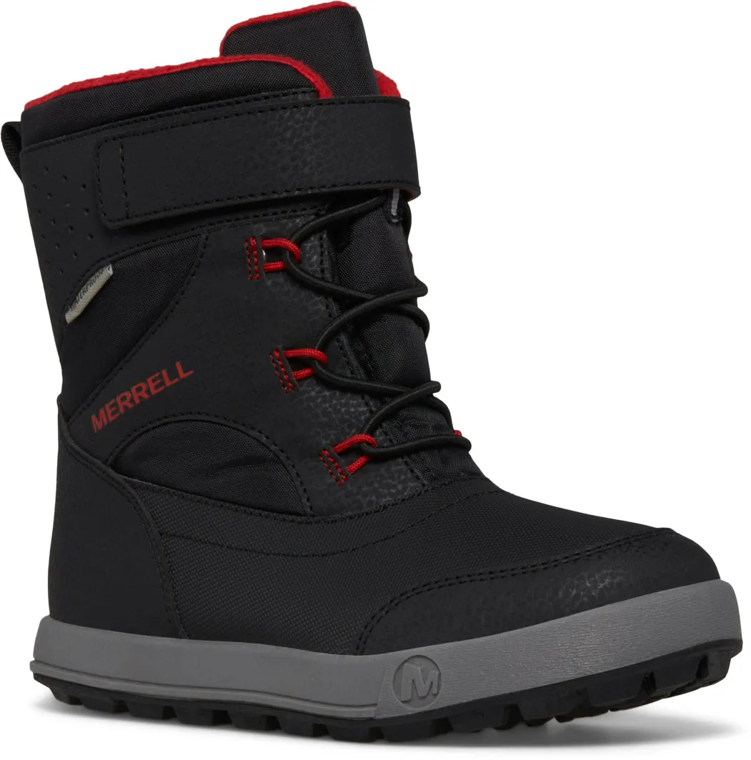 Merrell Snow Storm 3.0 Childrens Waterproof Boots - Black Extreme Trail Boots Fast Fit