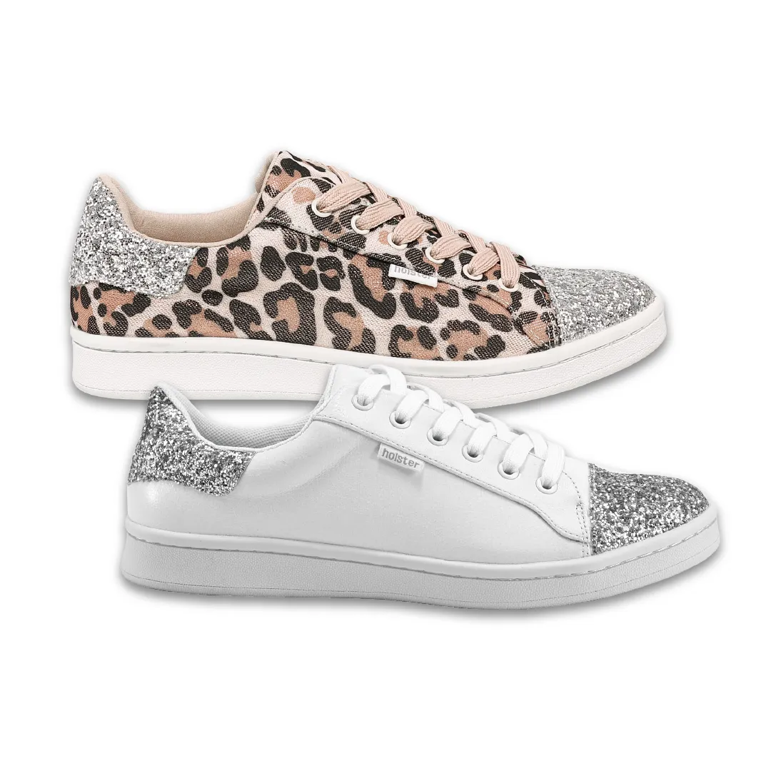 Stardust Bundle - White/Leopard Sandals style