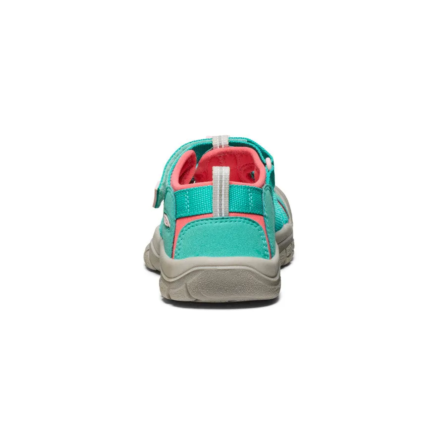 Lightweight Support Big Kids' Newport H2  |  Bright Aqua/Giggle Pink