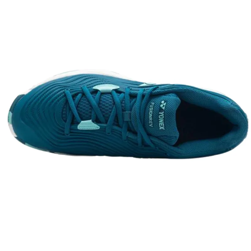 Stretchable Tennis Yonex 2024 Fusion Rev 5 Mens All Court Tennis Shoes - Blue Green