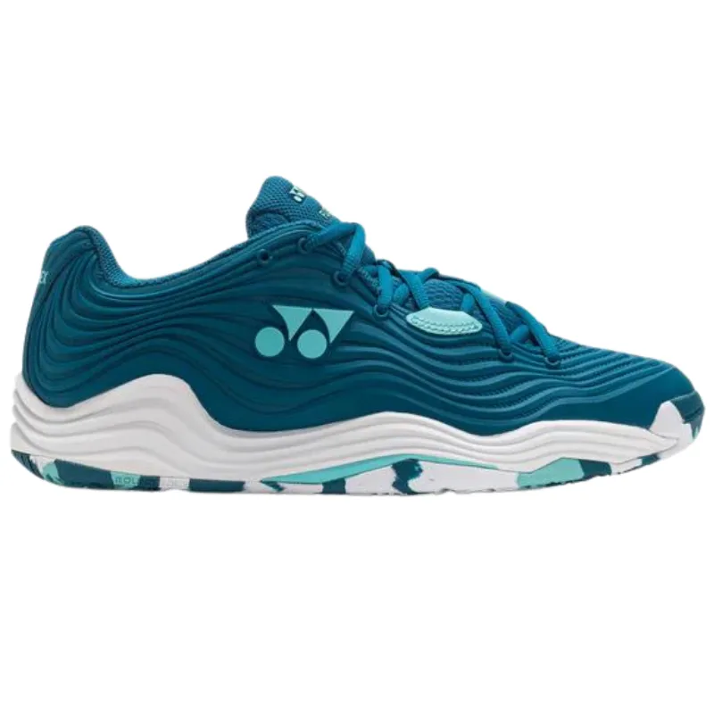 Seamless Fit Yonex 2024 Fusion Rev 5 Mens All Court Tennis Shoes - Blue Green