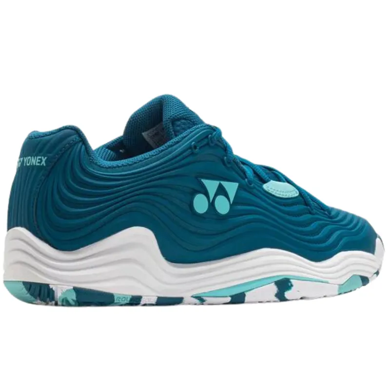 warm weather Impact Control Yonex 2024 Fusion Rev 5 Mens All Court Tennis Shoes - Blue Green