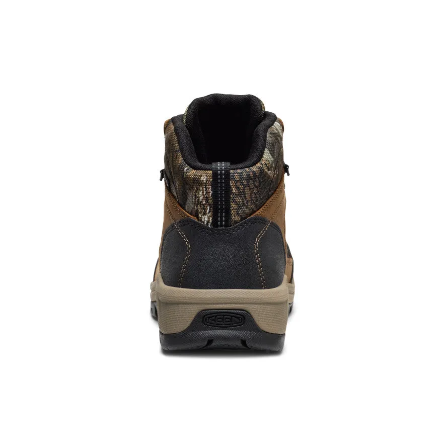 Workout Essentials Men's Skokie Waterproof Work Boot (Soft Toe)  |  Camo/Black