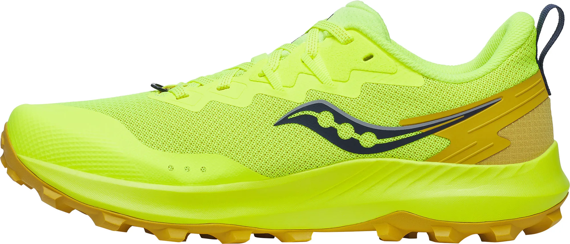 Saucony Peregrine 14 Mens Trail Running Shoes - Yellow Gym accessory Responsive ride