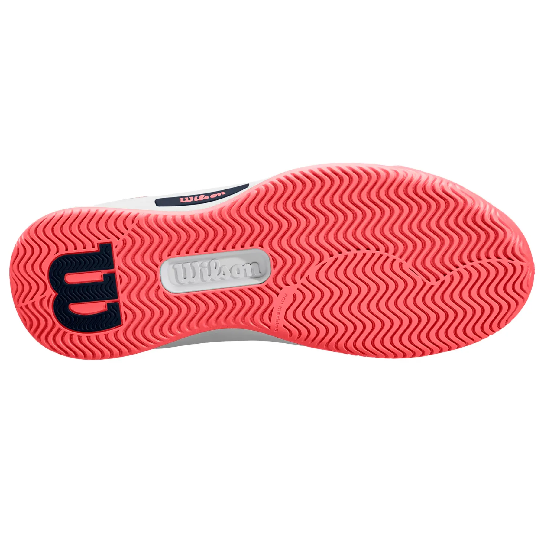 Health Seekers Wilson Intrigue Pro Women Tennis Shoes - White/Navy/Blaze