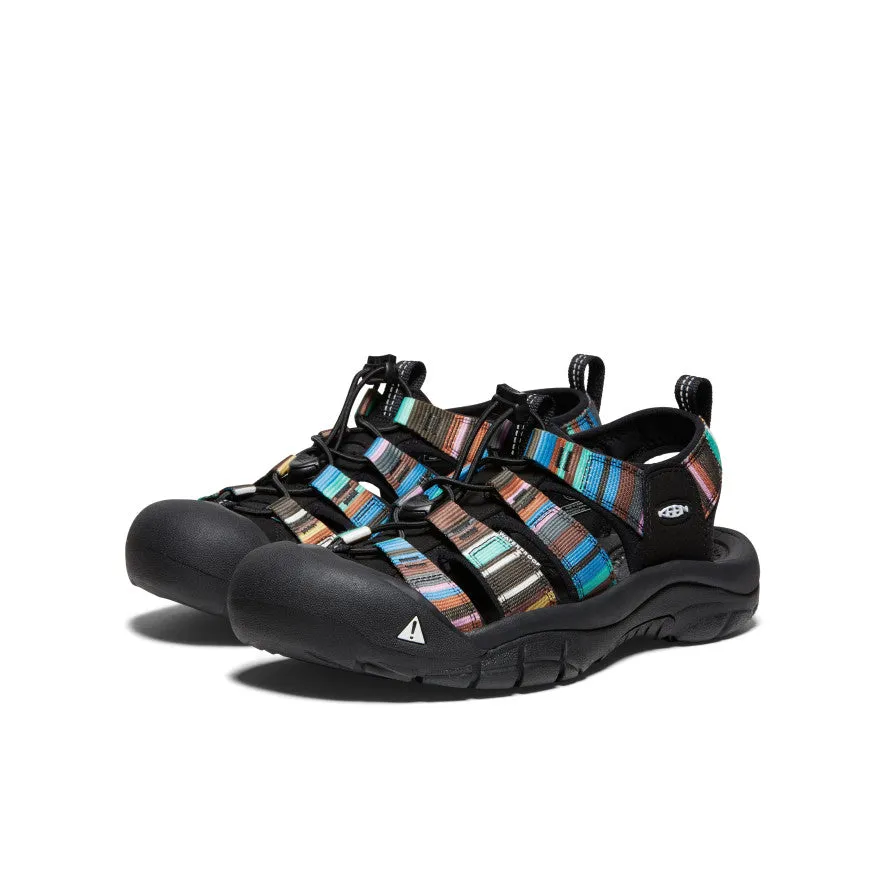 Stable Landing Advanced Grip Men's Newport H2 Sandal  |  Raya Black